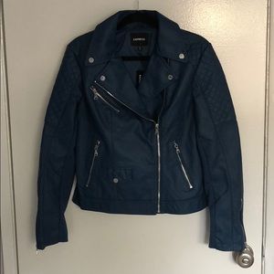 Express vegan leather jacket